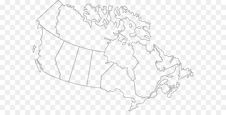 Canada，Carte PNG