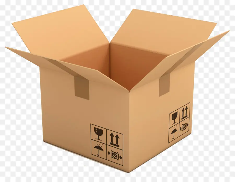 Boîte Ouverte，Carton PNG