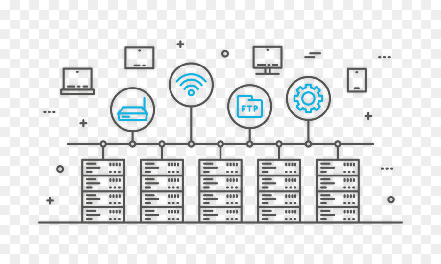 Service D Hébergement Web，Les Serveurs De L Ordinateur PNG