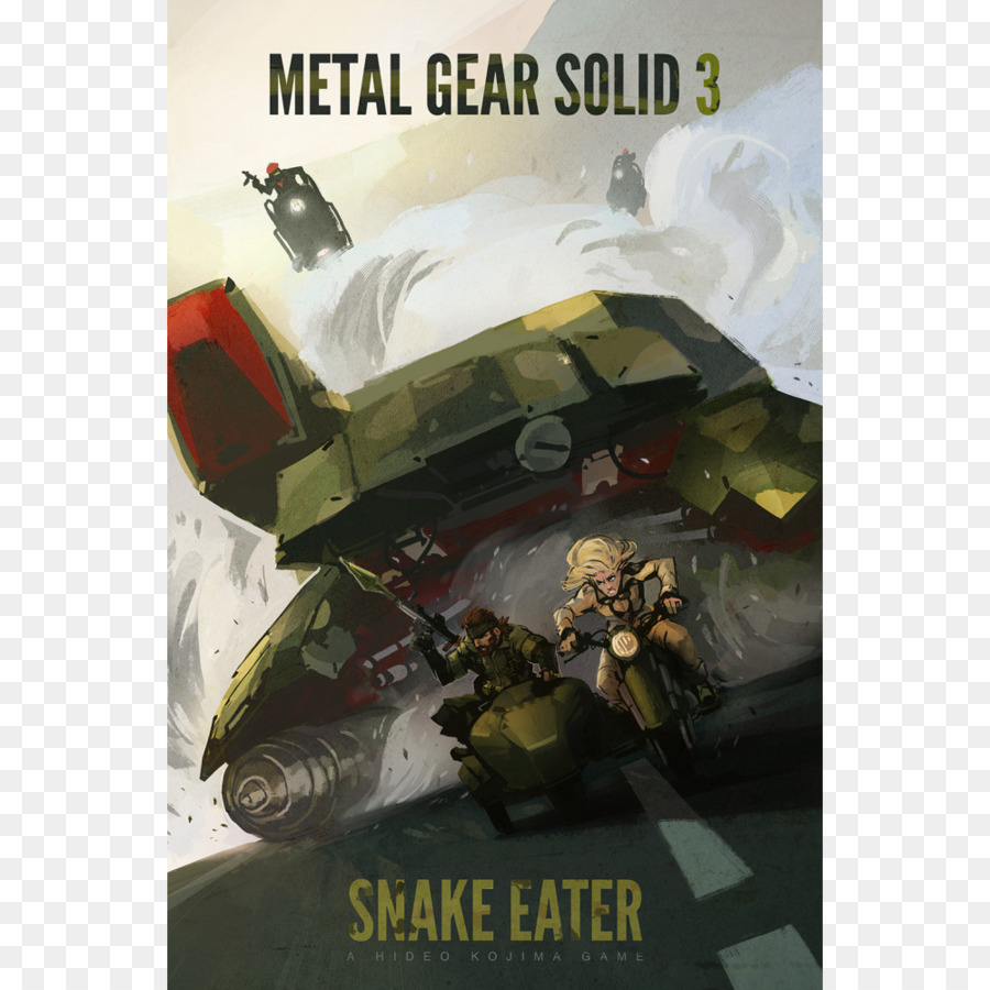 Metal Gear Solid 3 Snake Eater，Solide En Métal PNG