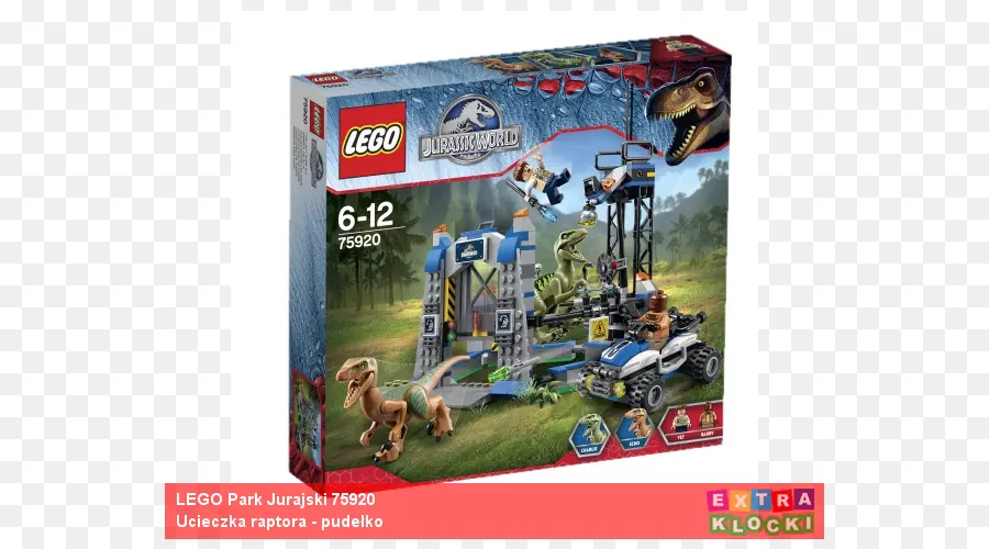 Ensemble Lego Jurassic World，Dinosaure PNG