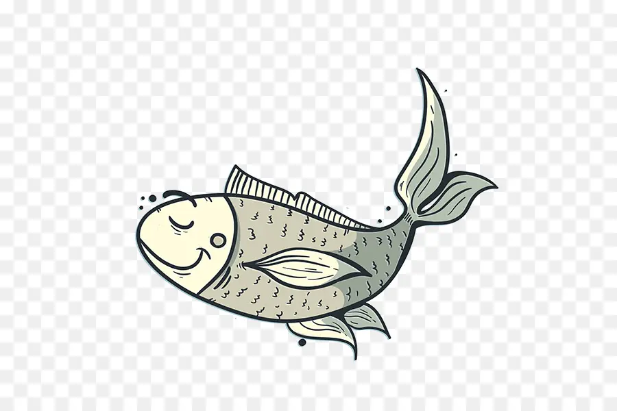 Poisson De Dessin Animé，Poisson PNG