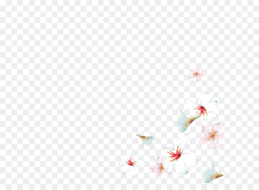 Coin Floral，Fleurs PNG