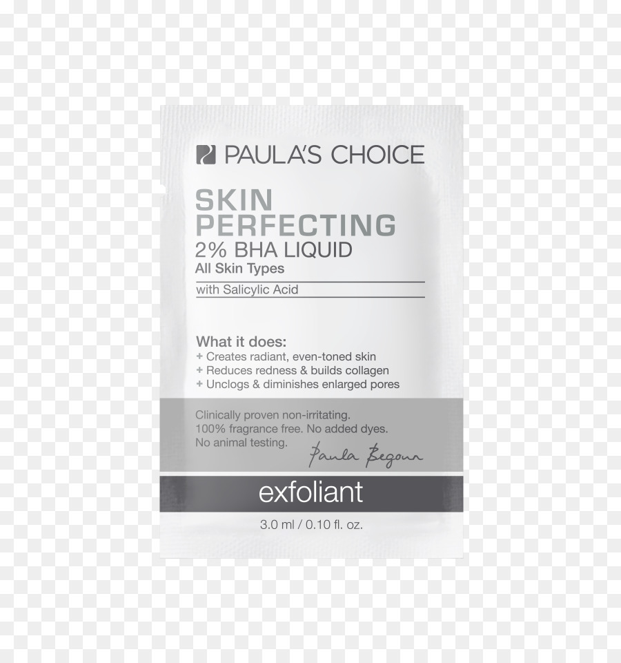 Paula Le Choix Du Skin Perfecting 2 Bha Liquide，L Exfoliation PNG