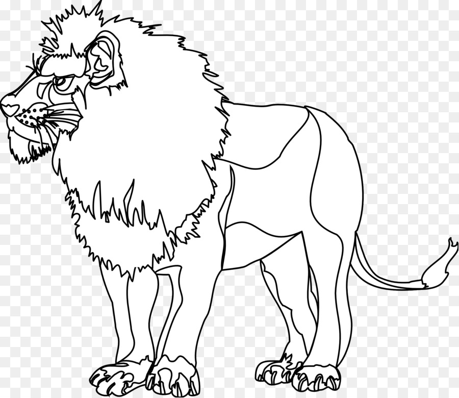 Lion，L éléphant D Afrique PNG