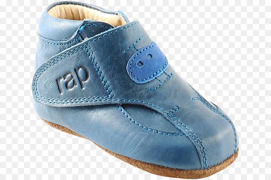 Chaussure Bébé，Bleu PNG