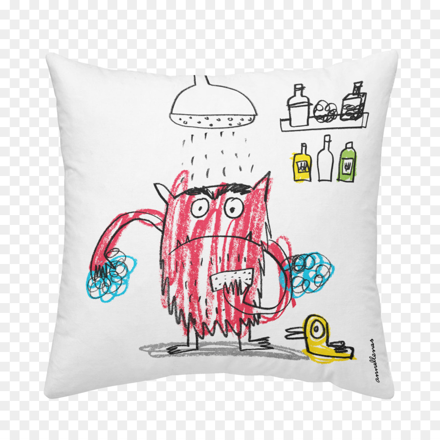 Couleur Monstre，Coussin PNG