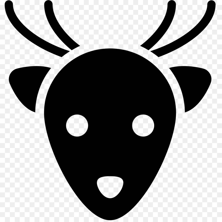 Silhouette De Cerf Noir，Bois PNG