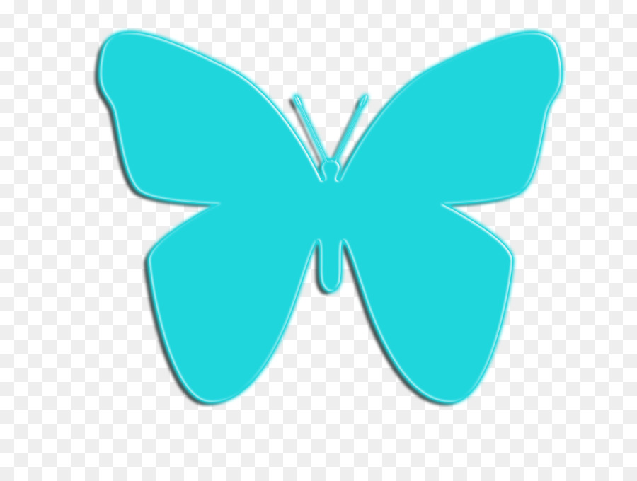 Papillon Bleu，Insecte PNG