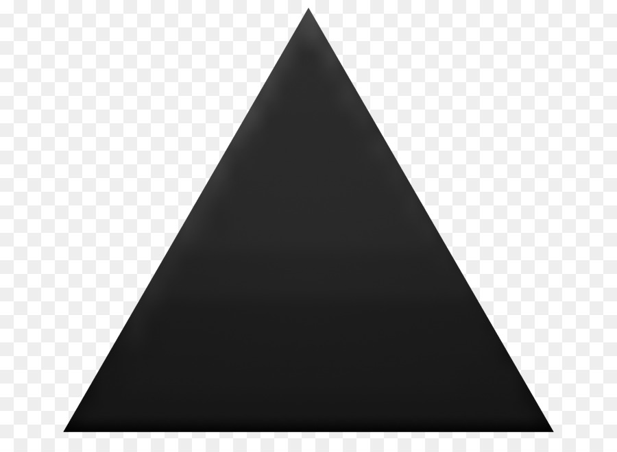 Triangle Noir，Géométrique PNG