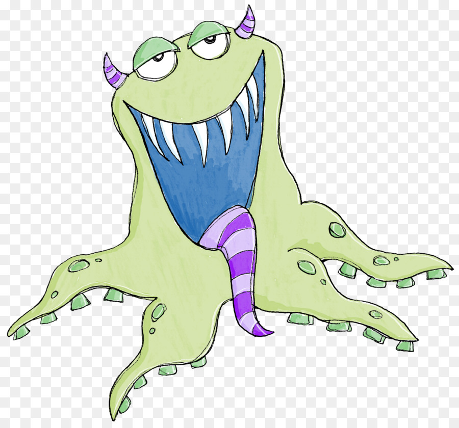 Monstre Vert，Dessin Animé PNG