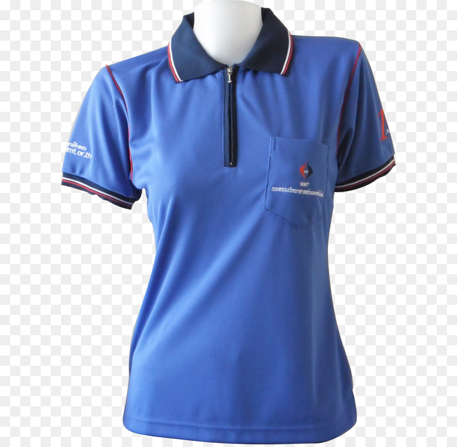 Chemise Polo，Bleu PNG