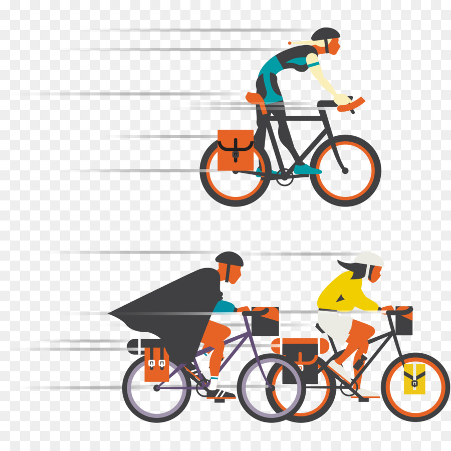 Vélos，Cyclistes PNG