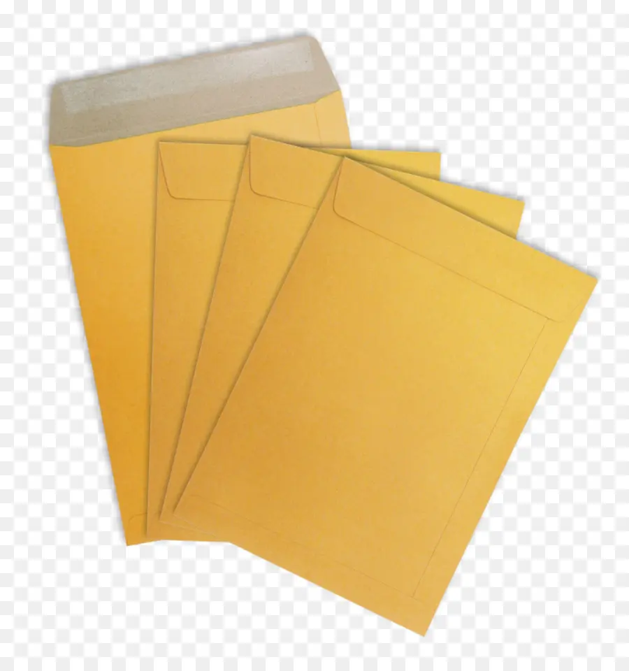 Enveloppes，Jaune PNG