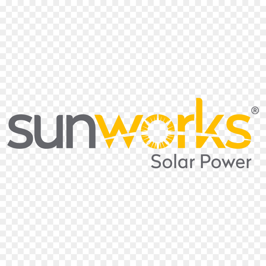 Logo De L'énergie Solaire Sunworks，Solaire PNG