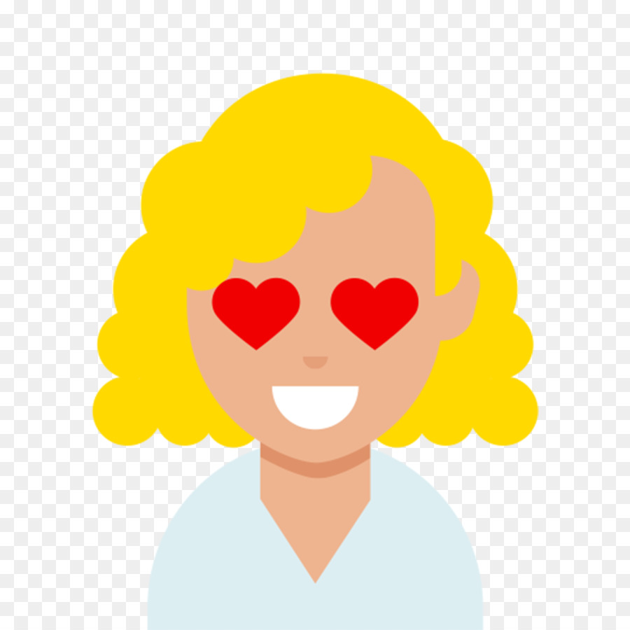 Emoji Yeux De Coeur，émoticône PNG