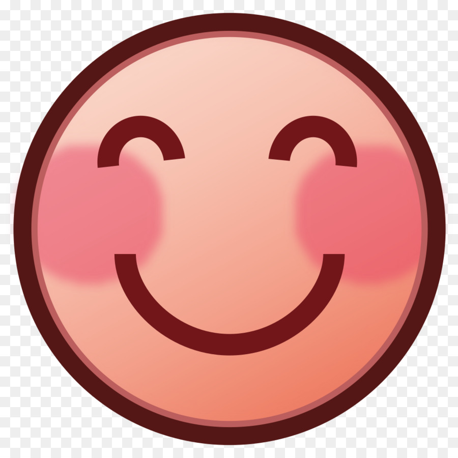 Visage Souriant Rouge，Heureux PNG