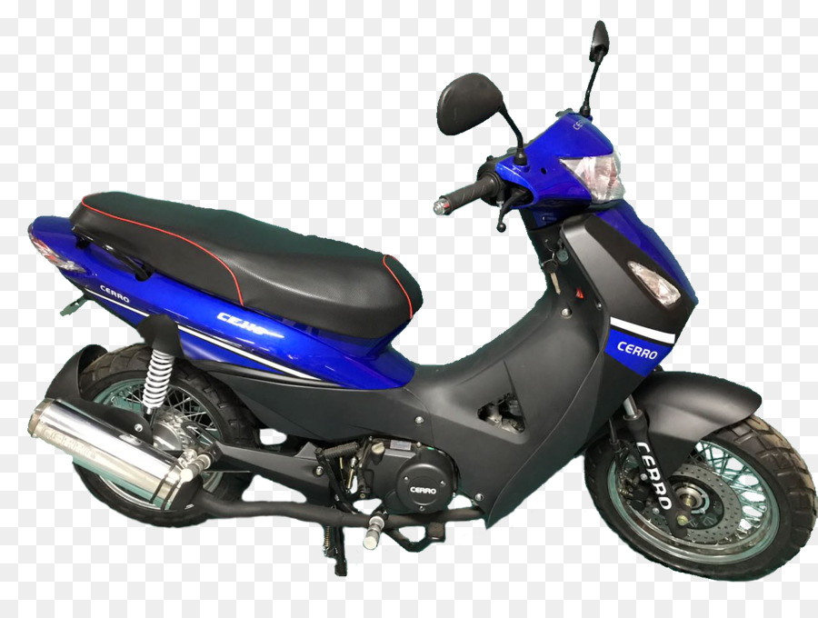 Moto Bleue，Guidon PNG