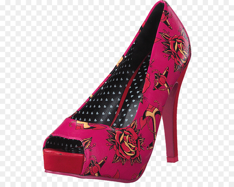 Talon Haut Rouge，Chaussure PNG