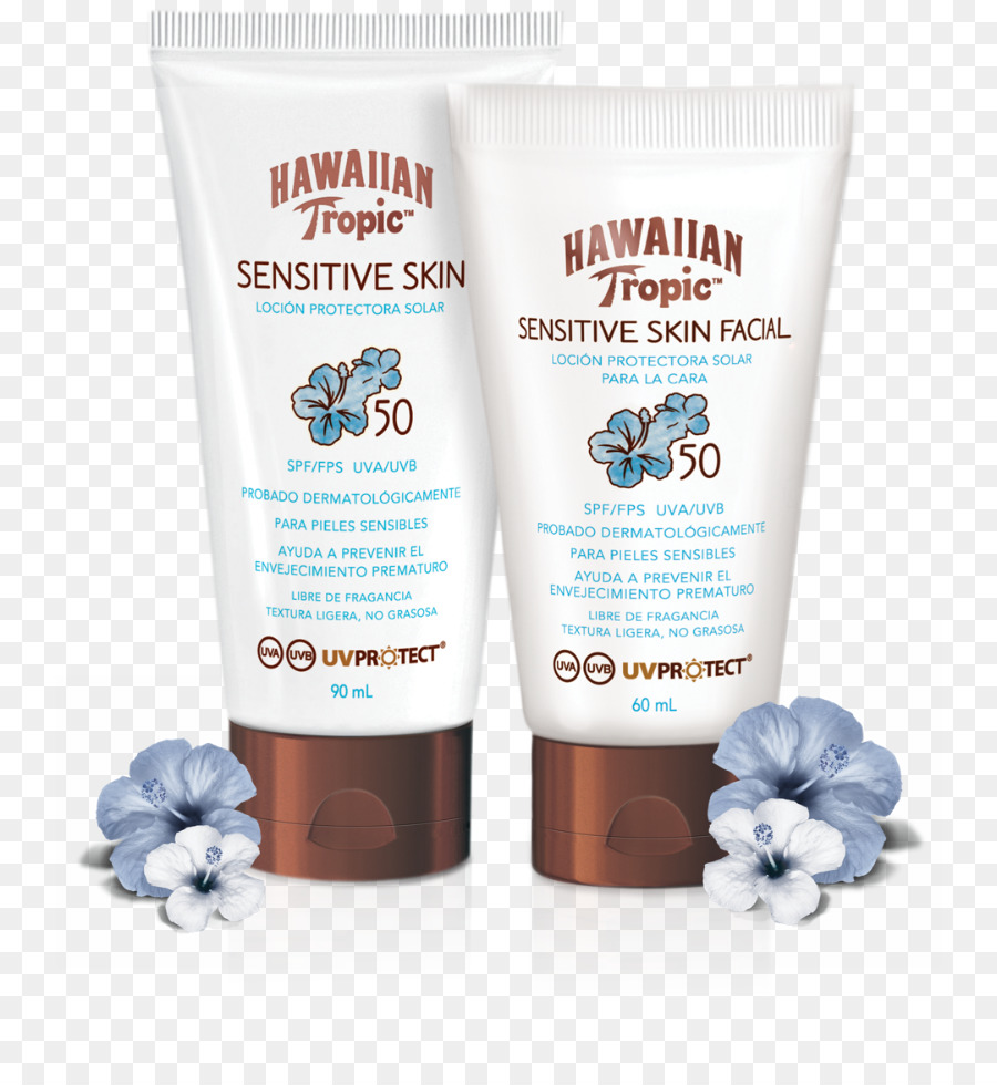 Crème Solaire Tropique Hawaïenne，Soins De La Peau PNG