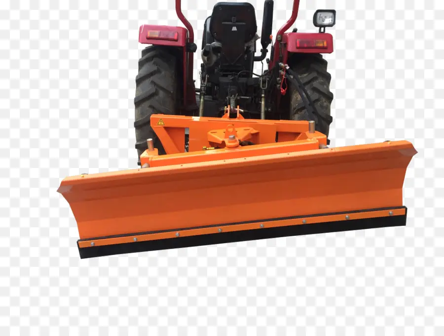 Charrue Tracteur Orange，Agriculture PNG