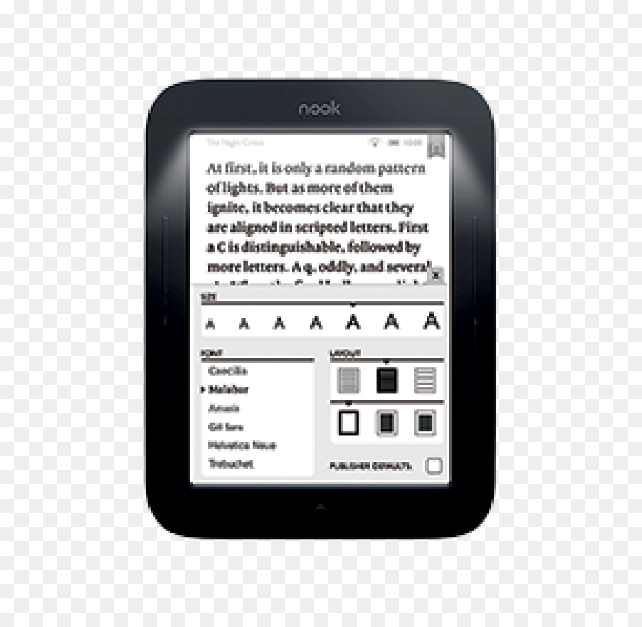 Barnes Noble Nook，Boox PNG