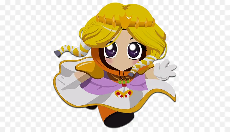 Princesse Chibi，Mignon PNG