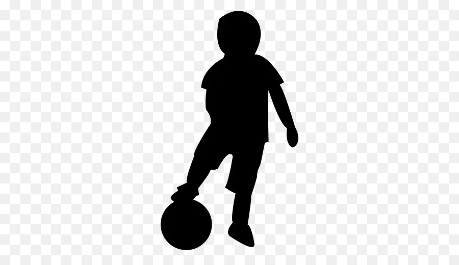 Silhouette De Joueur De Football，Football PNG