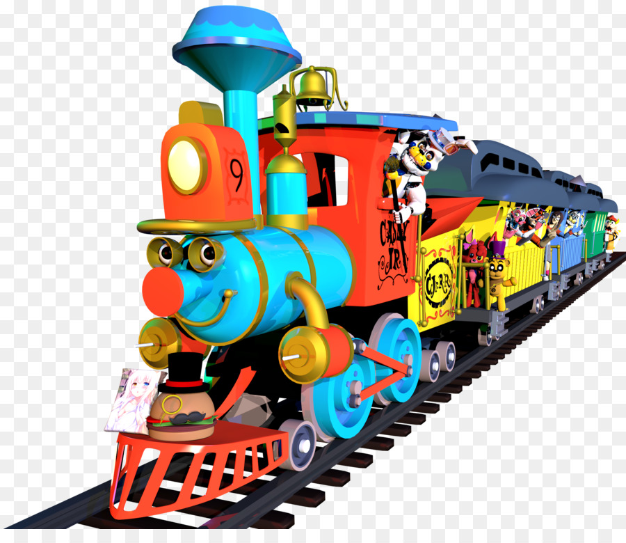 Train Rouge，Dessin Animé PNG