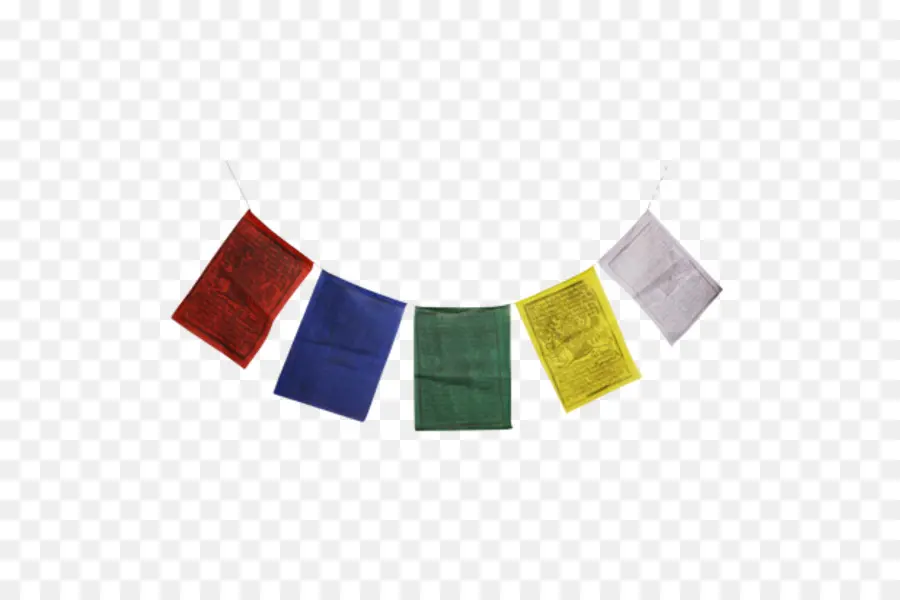 Drapeaux De Prière，Coloré PNG