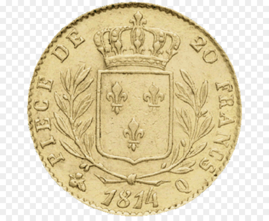 Canadien De La Feuille D Érable En Or，Pièce D Or PNG