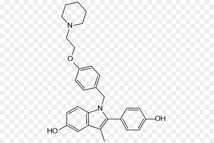 Modulateur Sélectif Des Récepteurs D œstrogènes，Pipendoxifene PNG