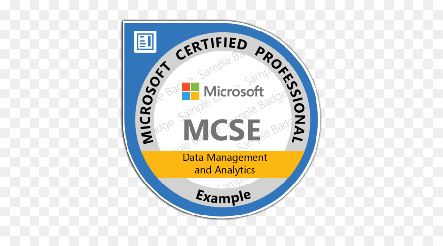 Insigne De Certification，Microsoft PNG