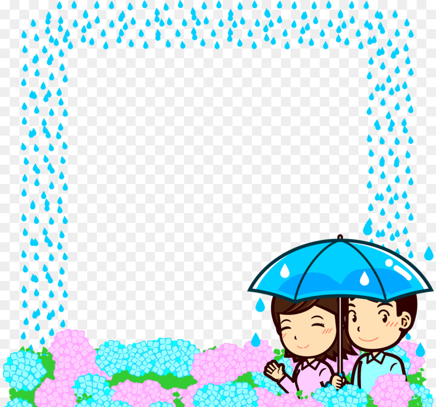 Asie De L Est Saison Des Pluies，Parapluie PNG