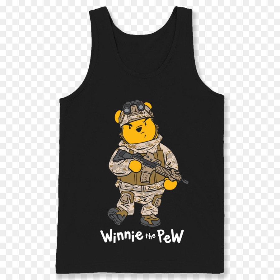 T Shirt，Winnie L'ourson PNG