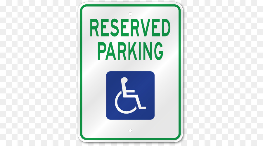 Permis De Stationnement Pour Handicapés，Signe PNG