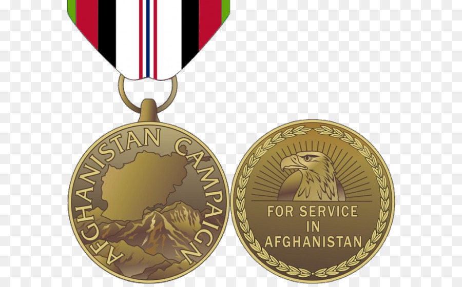 Médaille De La Campagne En Afghanistan，Service PNG