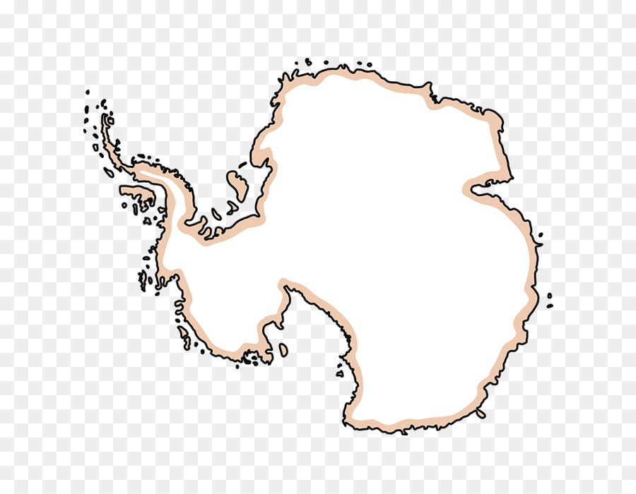 Carte De L'antarctique，Continent PNG