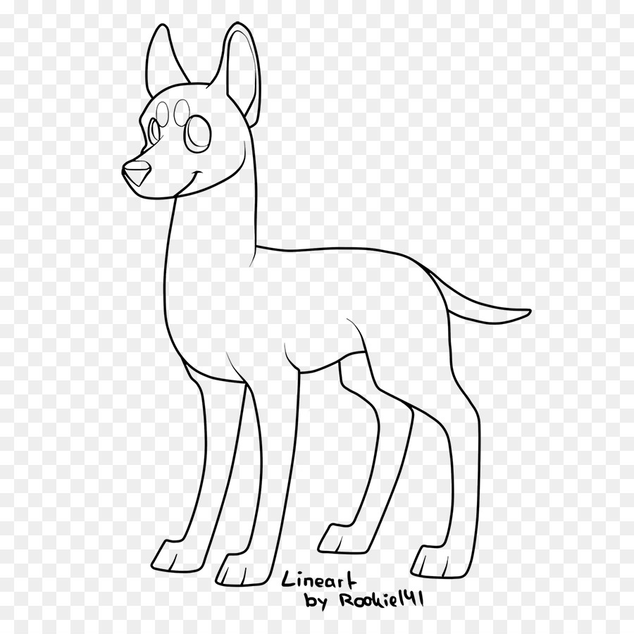 L Art En Ligne，Race De Chien PNG