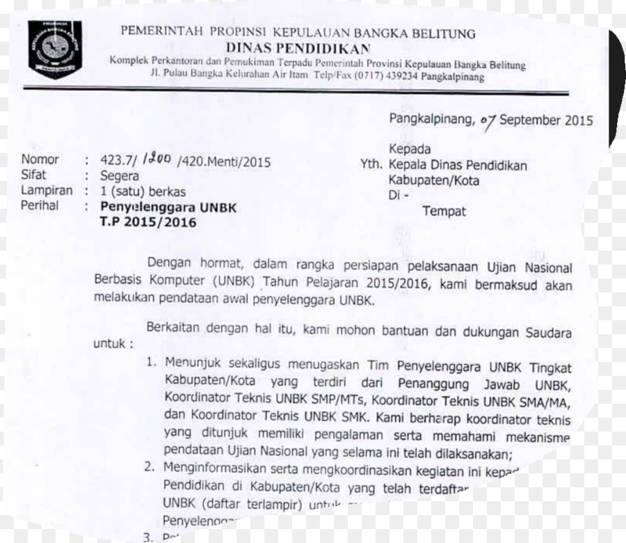 Document，Surat PNG