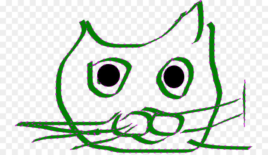 Dessin De Chat Vert，Chat PNG