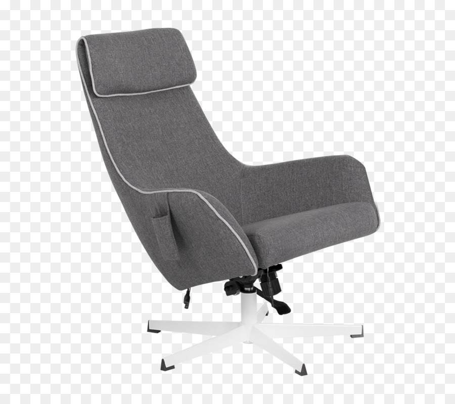 Chaise De Bureau Noire，Ergonomique PNG