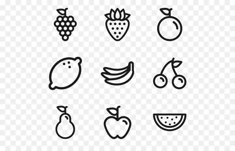 Icônes De Fruits，Fruit PNG