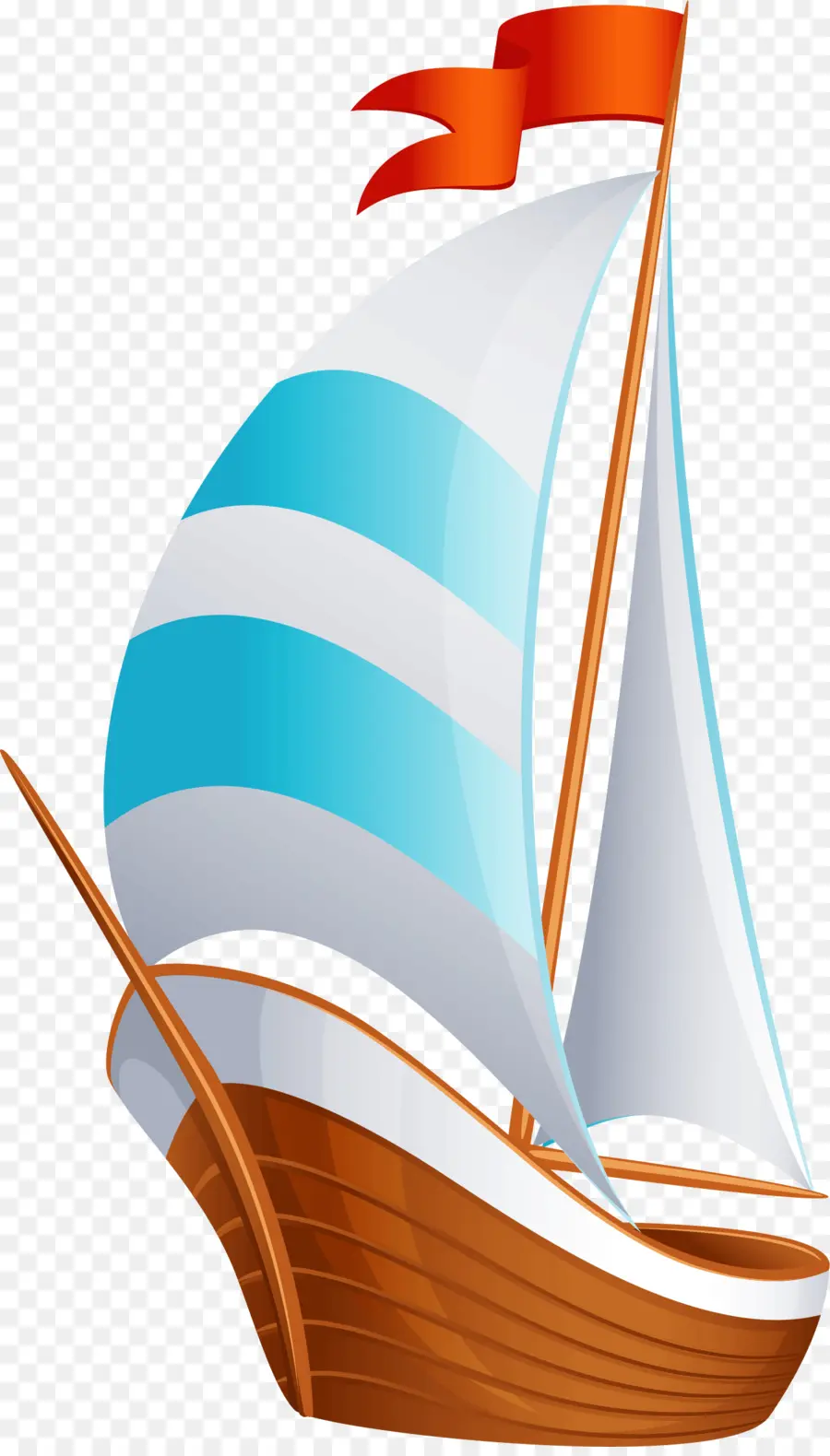 Bateau à Voile，Naviguer PNG