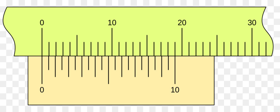 Règle Verte Et Jaune，Mesures PNG