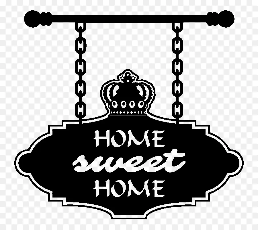 Panneau Home Sweet Home，Décor PNG