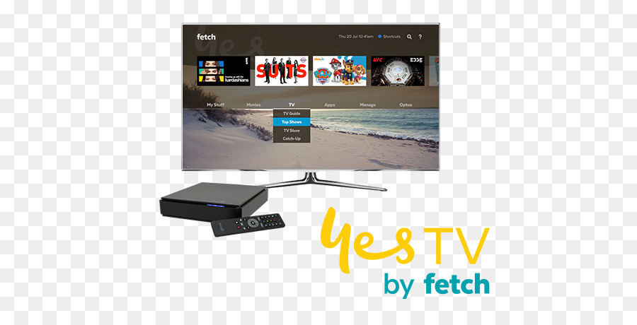 Fetch Tv，Optus PNG