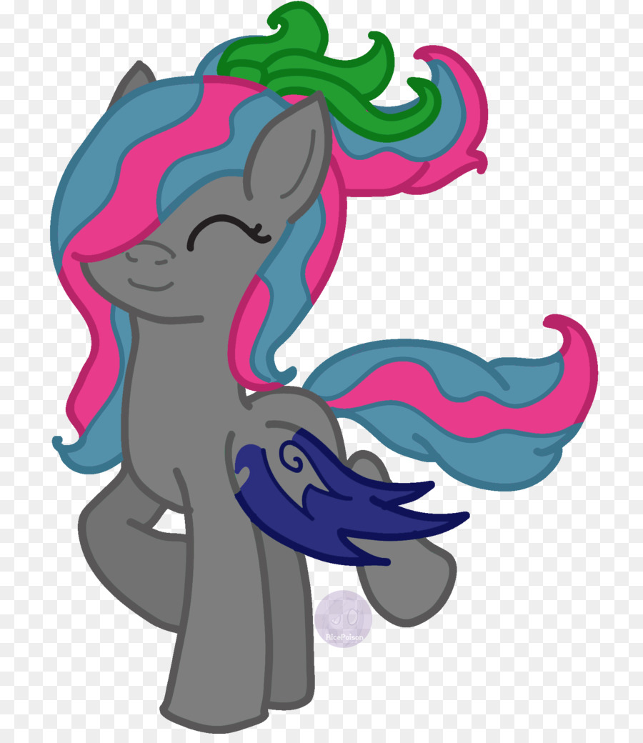 Poney Rose，Dessin Animé PNG