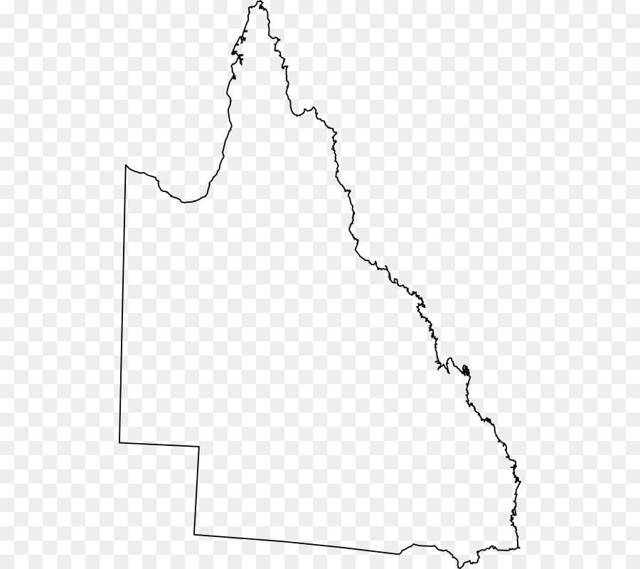 Carte Du Queensland，Australie PNG