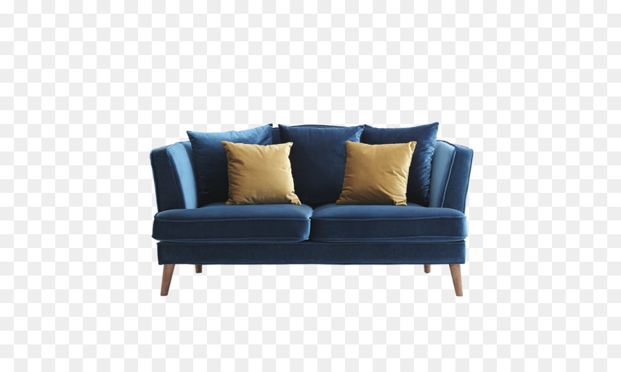 Canapé，Bleu PNG